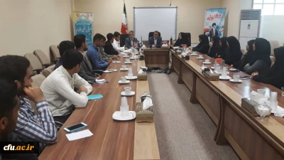 با حضور معاون توسعه منابع و امور دانشجویی دانشگاه فرهنگیان استان اصفهان برگزار شد:

نشست نمایندگان شورای صنفی دانشجویان دانشگاه فرهنگیان استان اصفهان