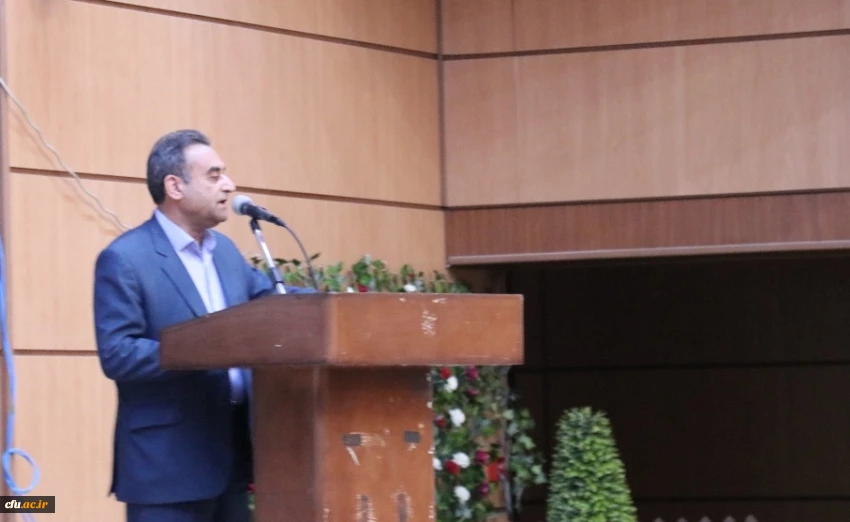 مراسم استقبال از نو دانشجومعلمان در دانشگاه فرهنگیان استان کرمان برگزار شد. 5