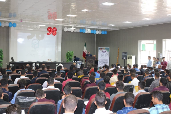 مراسم استقبال از دانشجویان جدید الورود پردیس حضرت رسول اکرم (ص) اهواز 