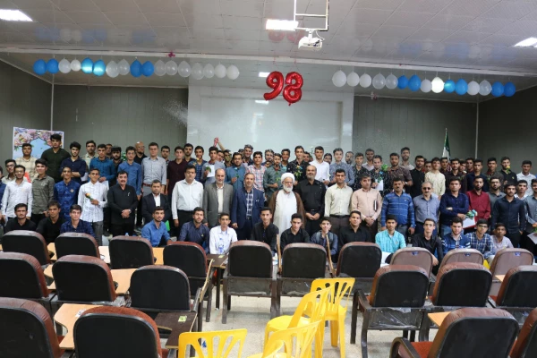 مراسم استقبال از دانشجویان جدید الورود پردیس حضرت رسول اکرم (ص) اهواز 