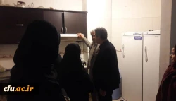 بازدید مدیرکل برنامه ریزی، خدمات و رفاه دانشجویی دانشگاه فرهنگیان از خوابگاههای استیجاری دانشگاه فرهنگیان استان آذربایجان غربی 2