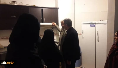 بازدید مدیرکل برنامه ریزی، خدمات و رفاه دانشجویی دانشگاه فرهنگیان از خوابگاههای استیجاری دانشگاه فرهنگیان استان آذربایجان غربی