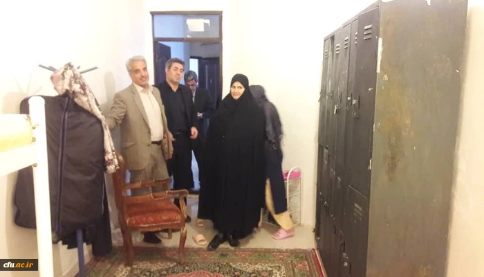 بازدید مدیرکل برنامه ریزی، خدمات و رفاه دانشجویی دانشگاه فرهنگیان از خوابگاههای استیجاری دانشگاه فرهنگیان استان آذربایجان غربی 4