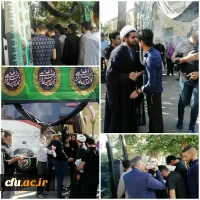 مراسم اعزام و بدرقه کاروان دانشجویان زائر اربعین حسینی
