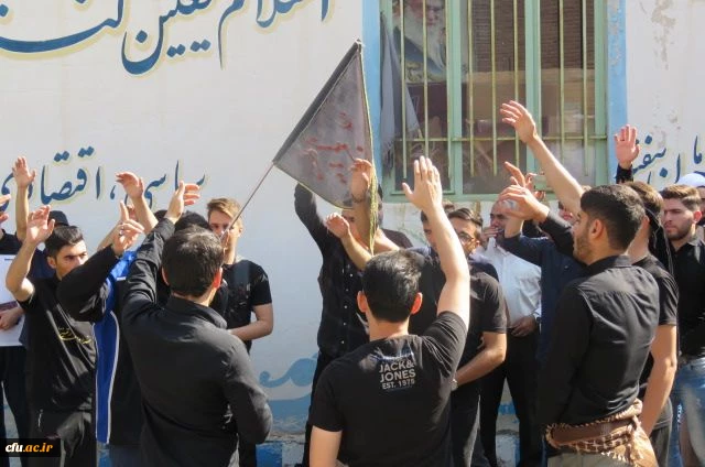 مراسم بدرقه زائران اربعین دانشگاه فرهنگیان استان با حضور هیئت رئیسه دانشگاه 2