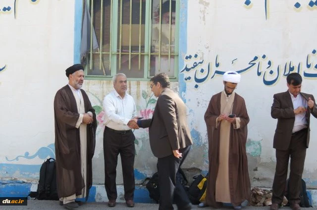 مراسم بدرقه زائران اربعین دانشگاه فرهنگیان استان با حضور هیئت رئیسه دانشگاه 5