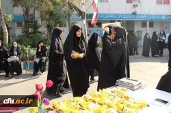 مراسم بدرقه زائران اربعین دانشگاه فرهنگیان استان با حضور هیئت رئیسه دانشگاه 12