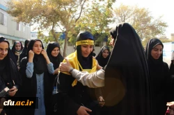 مراسم بدرقه زائران اربعین دانشگاه فرهنگیان استان با حضور هیئت رئیسه دانشگاه 16