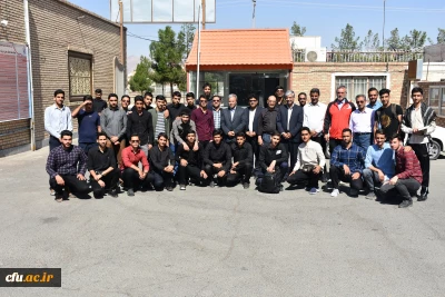  بدرقه کاروان دانشجویان زائر اربعین حسینی پردیس شهید باهنردانشگاه فرهنگیان خراسان جنوبی  به کربلا