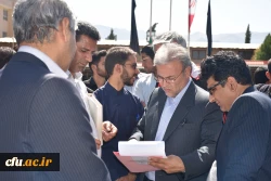 اعزام و بدرقه کاروان دانشجویان زائر اربعین حسینی پردیس شهید باهنردانشگاه فرهنگیان خراسان جنوبی  به کربلا 6