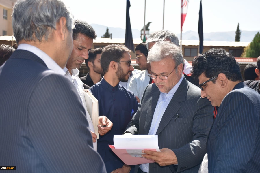 اعزام و بدرقه کاروان دانشجویان زائر اربعین حسینی پردیس شهید باهنردانشگاه فرهنگیان خراسان جنوبی  به کربلا 6