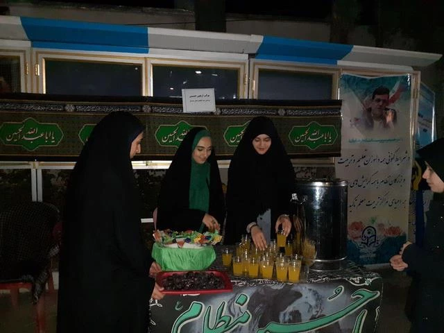 پذیرایی و بدرقه کاروان زائران اربعین حسینی پردیس فاطمه الزهراء آذربایجان شرقی 8