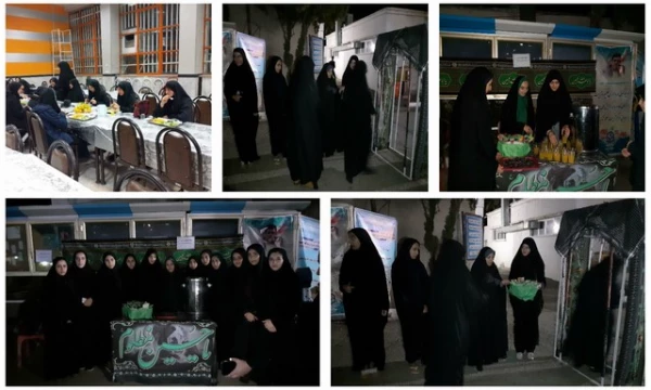 پذیرایی و بدرقه کاروان زائران اربعین حسینی پردیس فاطمه الزهراء آذربایجان شرقی 11