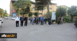 بدرقه کاروان زیارتی پردیس شهید مقصودی همدان با فریاد لبیک یا حسین (ع) 2