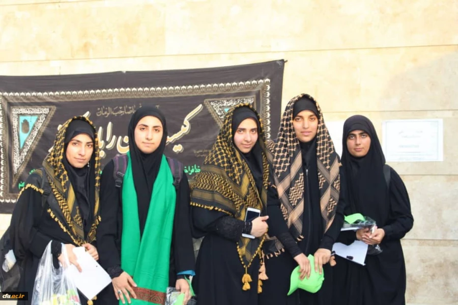 آئین بدرقه کاروان زیارتی اربعین حسینی دانشگاه فرهنگیان استان بوشهر برگزار شد 3