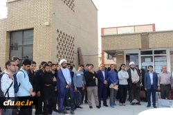 آئین بدرقه کاروان زیارتی اربعین حسینی دانشگاه فرهنگیان استان بوشهر برگزار شد 6