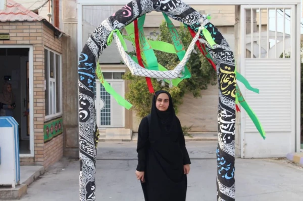 آئین بدرقه کاروان زیارتی اربعین حسینی دانشگاه فرهنگیان استان بوشهر برگزار شد 8