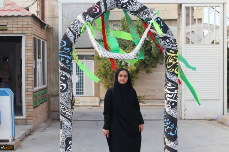 آئین بدرقه کاروان زیارتی اربعین حسینی دانشگاه فرهنگیان استان بوشهر برگزار شد 8