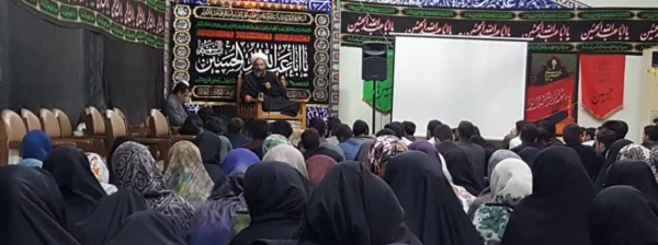 برگزاری مراسم سوگواری سید و سالار شهیدان حضرت اباعبدالله الحسین در پردیس امام خمینی (ره) گرگان
 2