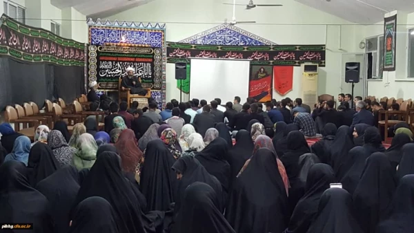 برگزاری مراسم سوگواری سید و سالار شهیدان حضرت اباعبدالله الحسین در پردیس امام خمینی (ره) گرگان
 2