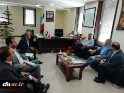 دیدارسرپرست دانشگاه فرهنگیان خراسان جنوبی با معاونت عمرانی استانداری جناب مهندس میرجعفریان