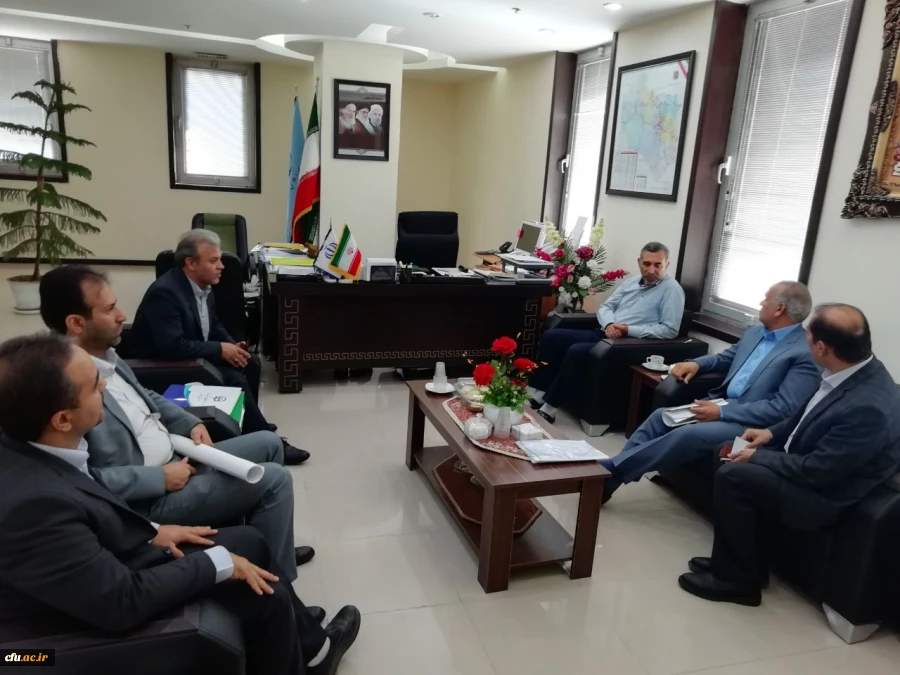 دیدارسرپرست دانشگاه فرهنگیان خراسان جنوبی با معاونت عمرانی استانداری جناب مهندس میرجعفریان