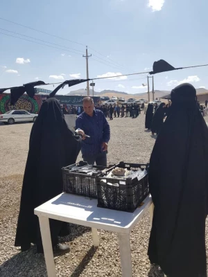 گزارش فعالیتهای موکب دانشجویان دانشگاه فرهنگیان استان کرمانشاه  2