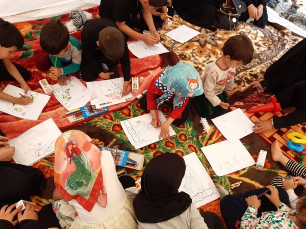 گزارش فعالیتهای موکب دانشجویان دانشگاه فرهنگیان استان کرمانشاه  7