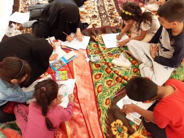 گزارش فعالیتهای موکب دانشجویان دانشگاه فرهنگیان استان کرمانشاه  11