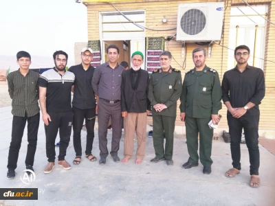 بازدید سرپرست دانشگاه فرهنگیان استان ایلام، فرمانده سپاه امیرالمؤمنین استان و مسئولین از موکب غدیر دانشگاه فرهنگیان 