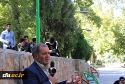 گردهمایی دانشجویان جدید الورود دانشگاه فرهنگیان خراسان شمالی در اردوگاه تفریحی بش قارداش

دکتر صفرزاده به دانشجوبان جدید تاکید نمود: برای معلمی ورزیدن در افق پیش رو بایستی مجهز به علم و دانایی و اخلاق کریمه و به تقویت فضایل اخلاقی خویش بپردازید. 2