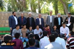 گردهمایی دانشجویان جدید الورود دانشگاه فرهنگیان خراسان شمالی در اردوگاه تفریحی بش قارداش

دکتر صفرزاده به دانشجوبان جدید تاکید نمود: برای معلمی ورزیدن در افق پیش رو بایستی مجهز به علم و دانایی و اخلاق کریمه و به تقویت فضایل اخلاقی خویش بپردازید. 7