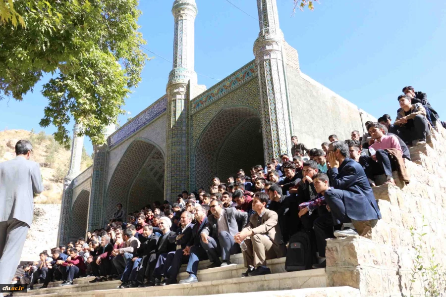 گردهمایی دانشجویان جدید الورود دانشگاه فرهنگیان خراسان شمالی در اردوگاه تفریحی بش قارداش

دکتر صفرزاده به دانشجوبان جدید تاکید نمود: برای معلمی ورزیدن در افق پیش رو بایستی مجهز به علم و دانایی و اخلاق کریمه و به تقویت فضایل اخلاقی خویش بپردازید. 8