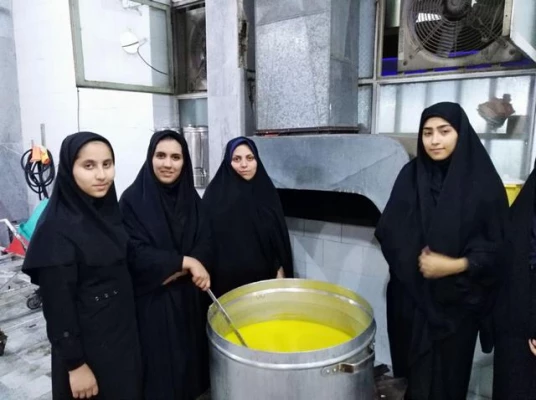 مراسم سوگواری سید و سالار شهیدان حضرت اباعبدالله الحسین در پردیس بنت الهدی صدر 3