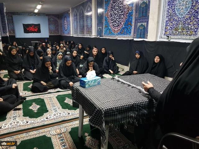 مراسم سوگواری سید و سالار شهیدان حضرت اباعبدالله الحسین در پردیس بنت الهدی صدر 5