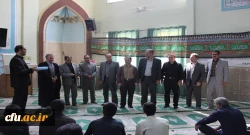 تجلیل از همکار روشندل شاغل در پردیس شهید مقصودی همدان
 2