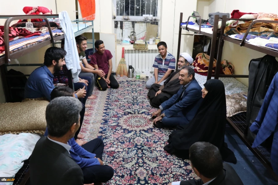 بازدید مدیریت امور پردیس های دانشگاه فرهنگیان استان کرمان از سراهای دانشجویی پردیس خواجه نصیرالدین طوسی (برادران) 2