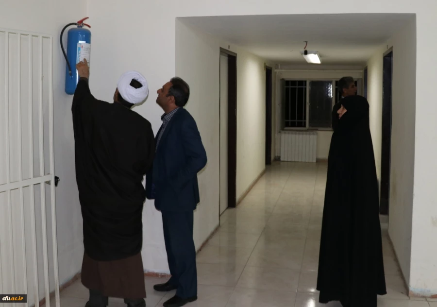 بازدید مدیریت امور پردیس های دانشگاه فرهنگیان استان کرمان از سراهای دانشجویی پردیس خواجه نصیرالدین طوسی (برادران) 4
