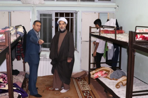 بازدید مدیریت امور پردیس های دانشگاه فرهنگیان استان کرمان از سراهای دانشجویی پردیس خواجه نصیرالدین طوسی (برادران) 6