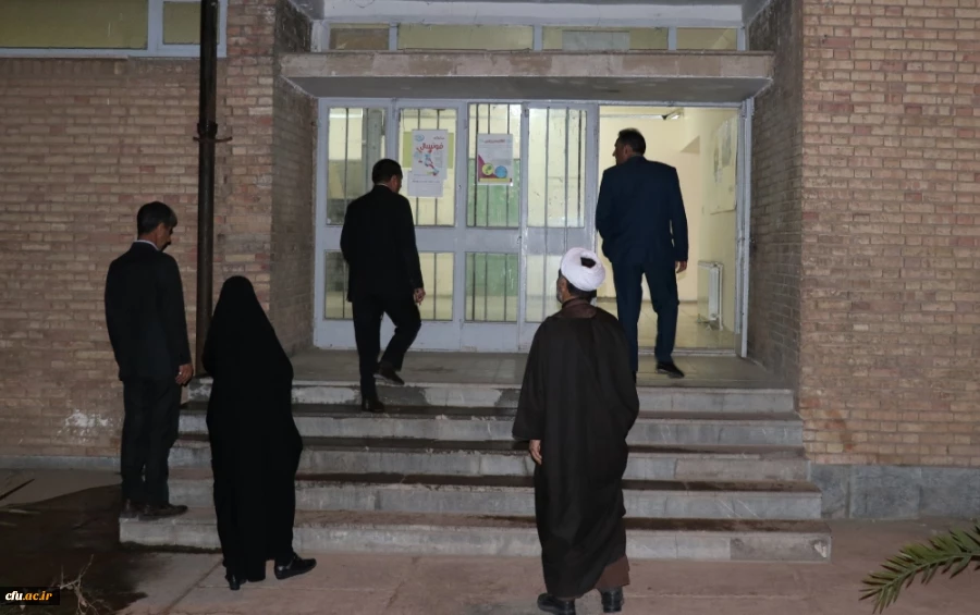 بازدید مدیریت امور پردیس های دانشگاه فرهنگیان استان کرمان از سراهای دانشجویی پردیس خواجه نصیرالدین طوسی (برادران) 7