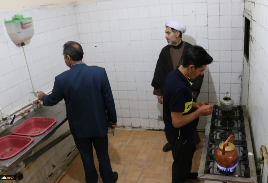 بازدید مدیریت امور پردیس های دانشگاه فرهنگیان استان کرمان از سراهای دانشجویی پردیس خواجه نصیرالدین طوسی (برادران) 10