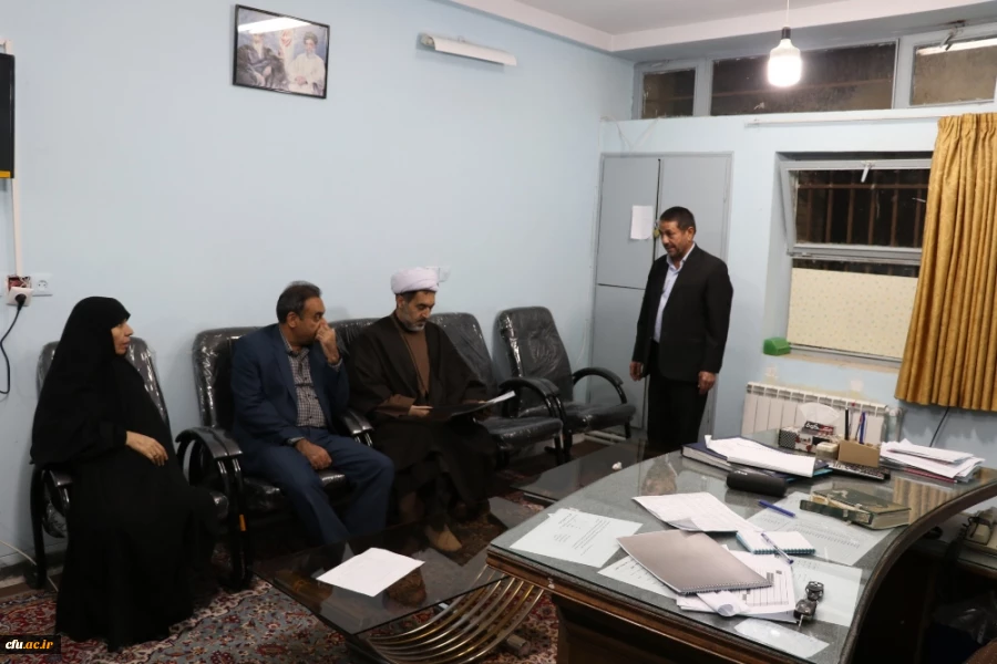 بازدید مدیریت امور پردیس های دانشگاه فرهنگیان استان کرمان از سراهای دانشجویی پردیس خواجه نصیرالدین طوسی (برادران) 11