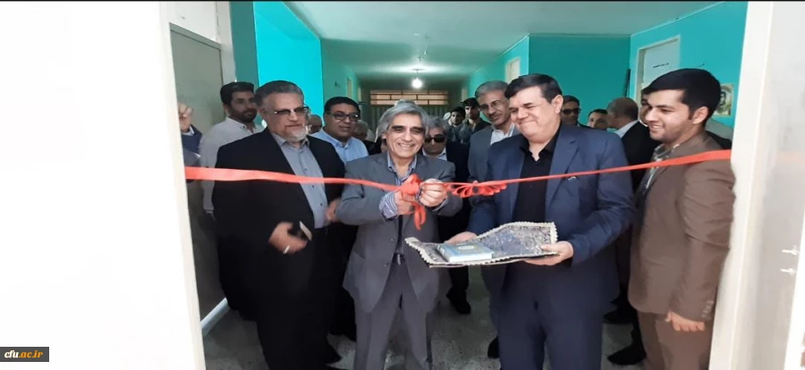 مراسم افتتاحیه مجتمع ورزشی خیر ساز سید هدایت الله جد بابایی واحد آموزش عالی امام جعفر صادق (ع) بهبهان با حضور ریاست محترم دانشگاه فرهنگیان 