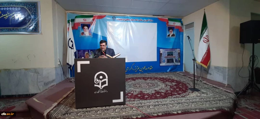 مراسم افتتاحیه مجتمع ورزشی خیر ساز سید هدایت الله جد بابایی واحد آموزش عالی امام جعفر صادق (ع) بهبهان با حضور ریاست محترم دانشگاه فرهنگیان