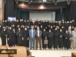 بازدید مدیر امور پردیس های دانشگاه فرهنگیان استان  فارس از مرکز آموزش عالی زینب کبری (س) کازرون 2