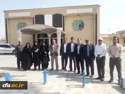 بازدید مدیر امور پردیس های دانشگاه فرهنگیان استان  فارس از مرکز آموزش عالی زینب کبری (س) کازرون 2