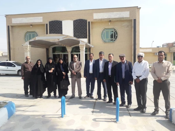 بازدید مدیر امور پردیس های دانشگاه فرهنگیان استان  فارس از مرکز آموزش عالی زینب کبری (س) کازرون 2