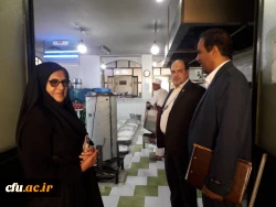 بازدید مدیر امور پردیس های دانشگاه فرهنگیان استان  فارس از مرکز آموزش عالی زینب کبری (س) کازرون 2