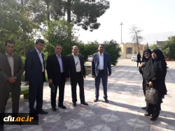 بازدید مدیر امور پردیس های دانشگاه فرهنگیان استان  فارس از مرکز آموزش عالی زینب کبری (س) کازرون 2