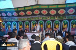 بازدید رییس دانشگاه فرهنگیان کشور وهیأت همراه از موکب اربعین حسینی دانشگاه فرهنگیان خوزستان مستقر در  مرز چذابه